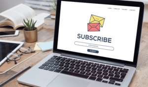Subscribe email newsletter