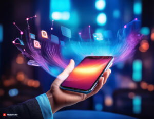 broadcasting message to a phone