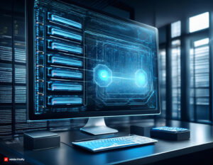 photo of database in a computer screen