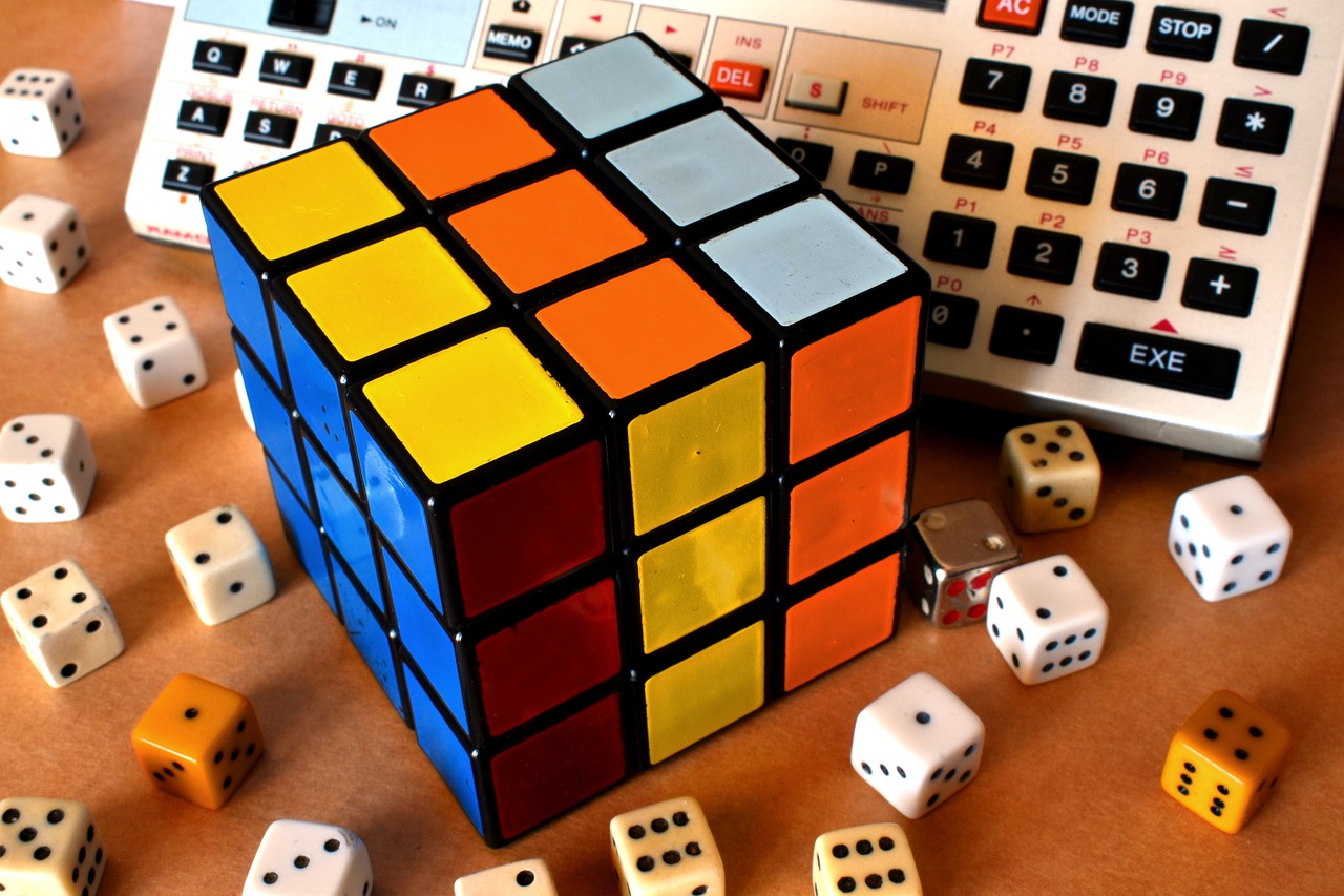 rubik's cube, cube, rubik