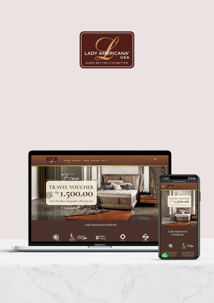 Lady Americana Mockup