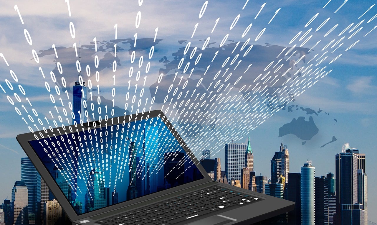 new york, skyline, laptop, monitor, binary, one, zero, digital, continents, computer, internet, notebook, www, communication, web, technology, aspiring, success, connection, information, broadcast, send out, networking, laptop, computer, internet, technology, technology, technology, technology, technology, broadcast, broadcast, broadcast