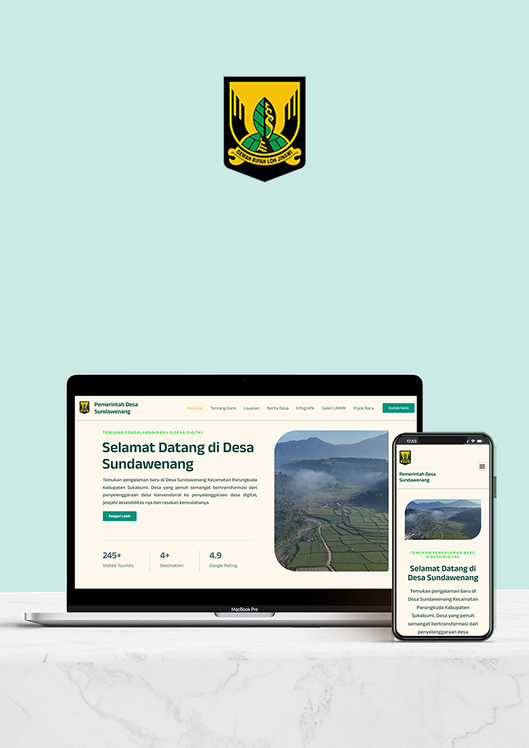 Thumbnail Website & Aplikasi Silades
