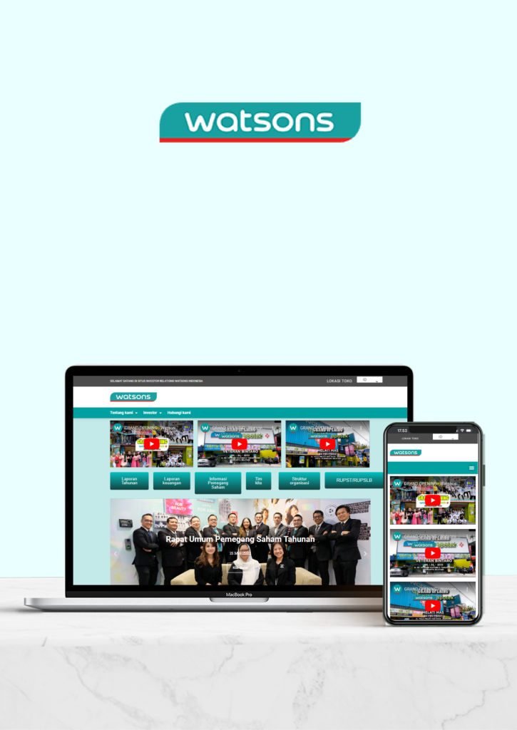 Thumbnail Website Watsons