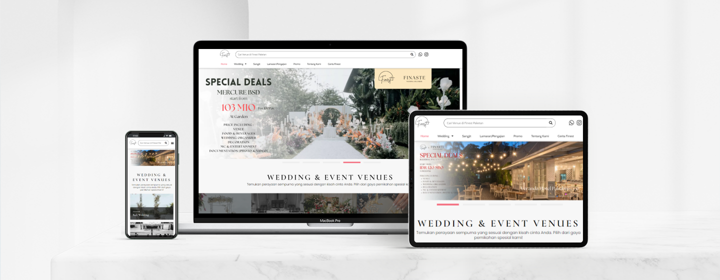 Hasil Website Finest Paketan