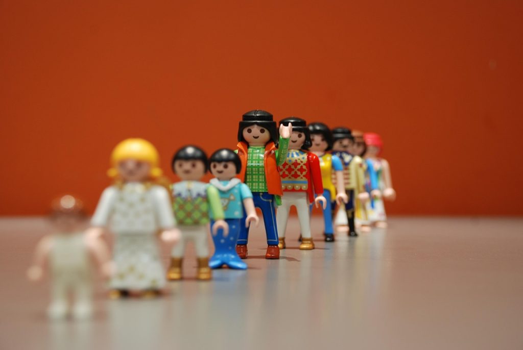 queue, playmobil, to wave, queue, queue, queue, queue, queue, playmobil
