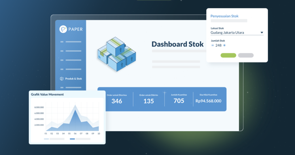 aplikasi stok barang dari paperid