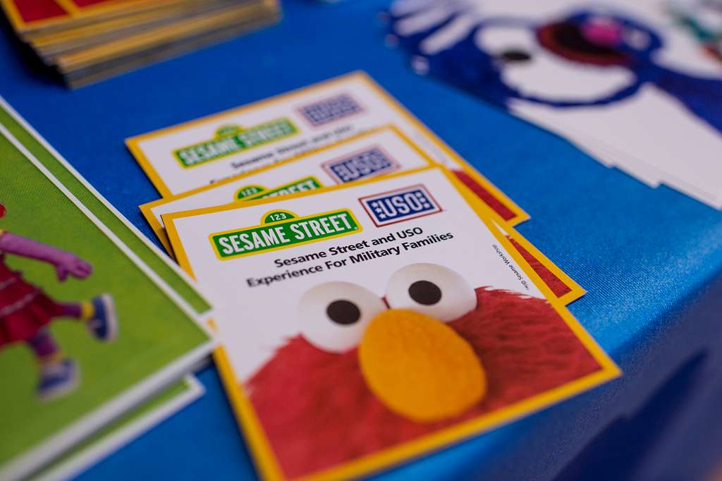 pamflet sesame street