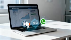 Ilustrasi jasa pembuatan website wordpress