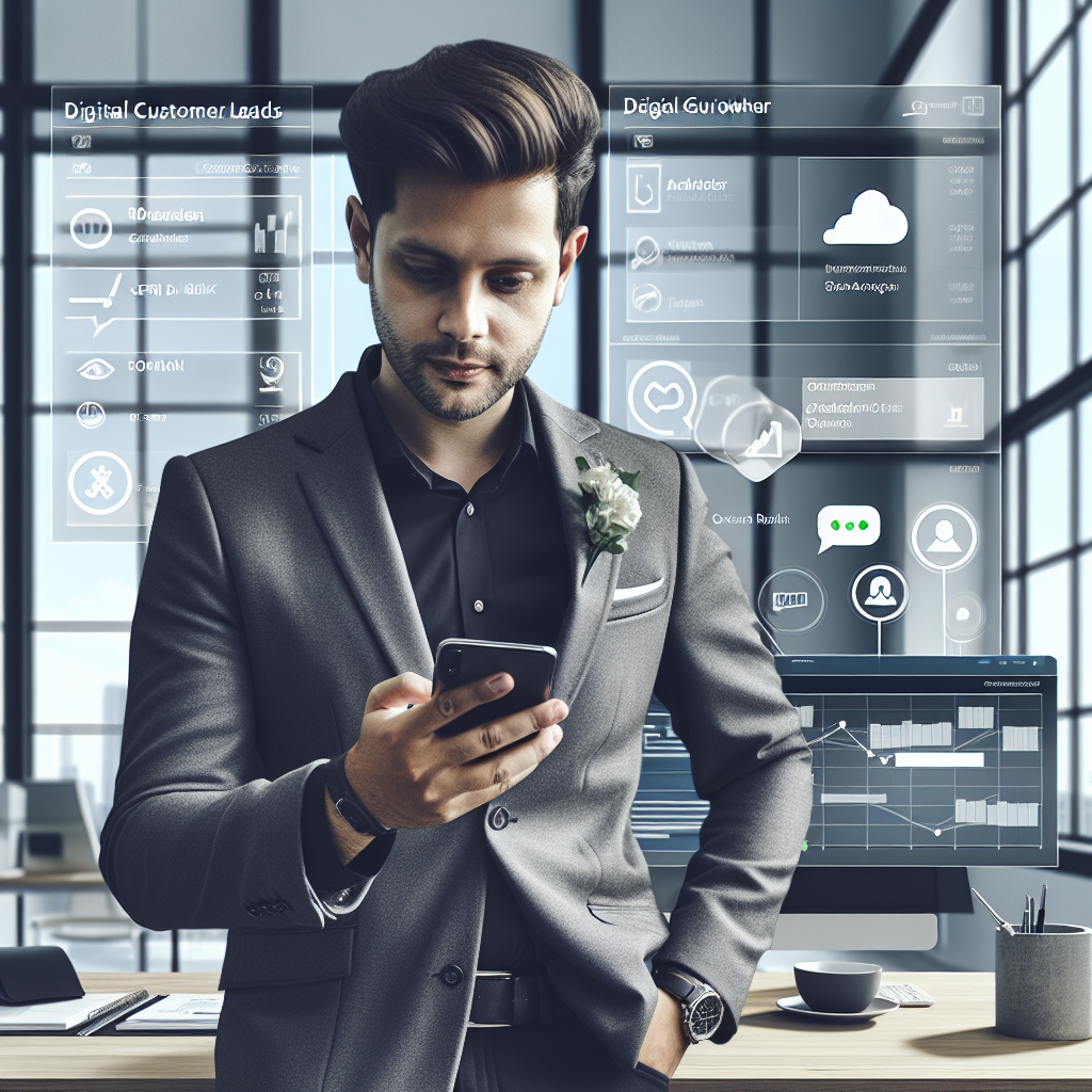 Ilustrasi arti leads dalam marketing