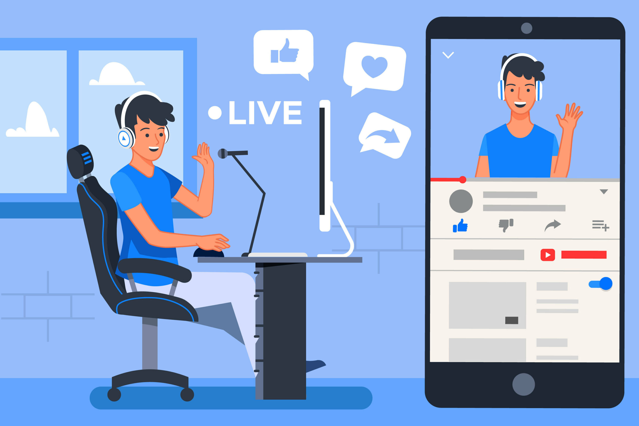 viewers adalah penonton di media
