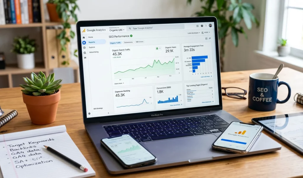 Google Analytics Seo