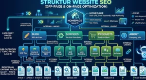 struktur website