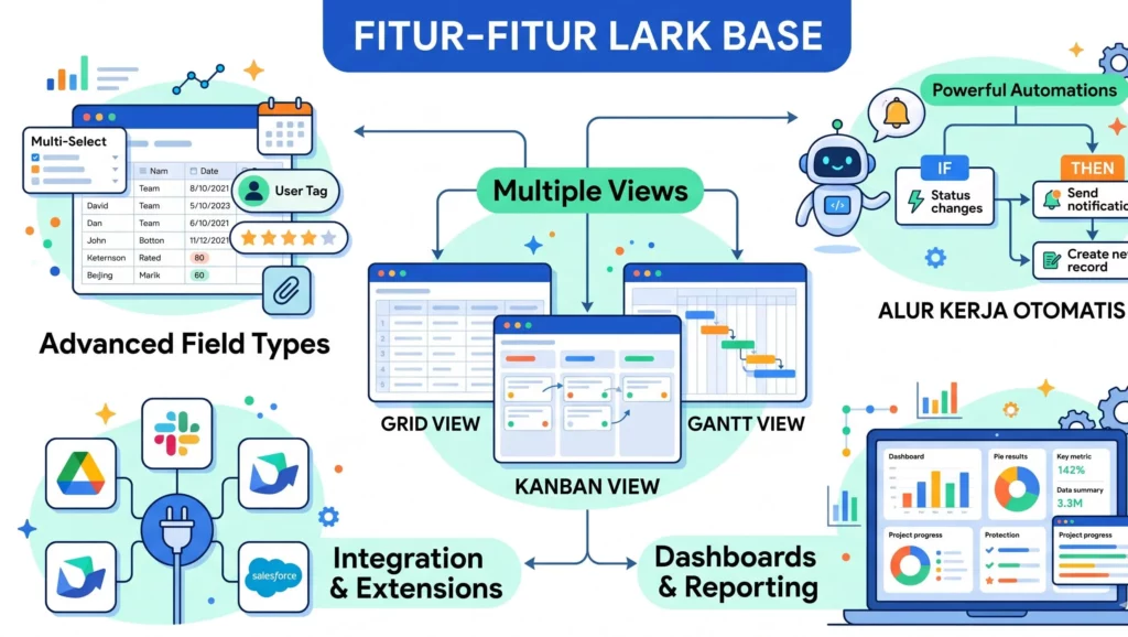 fitur lark