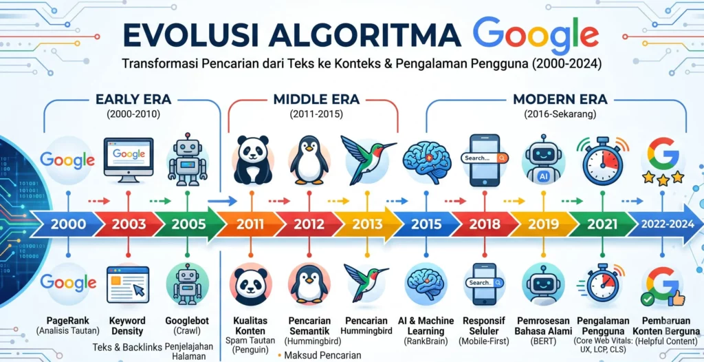 evolusi google