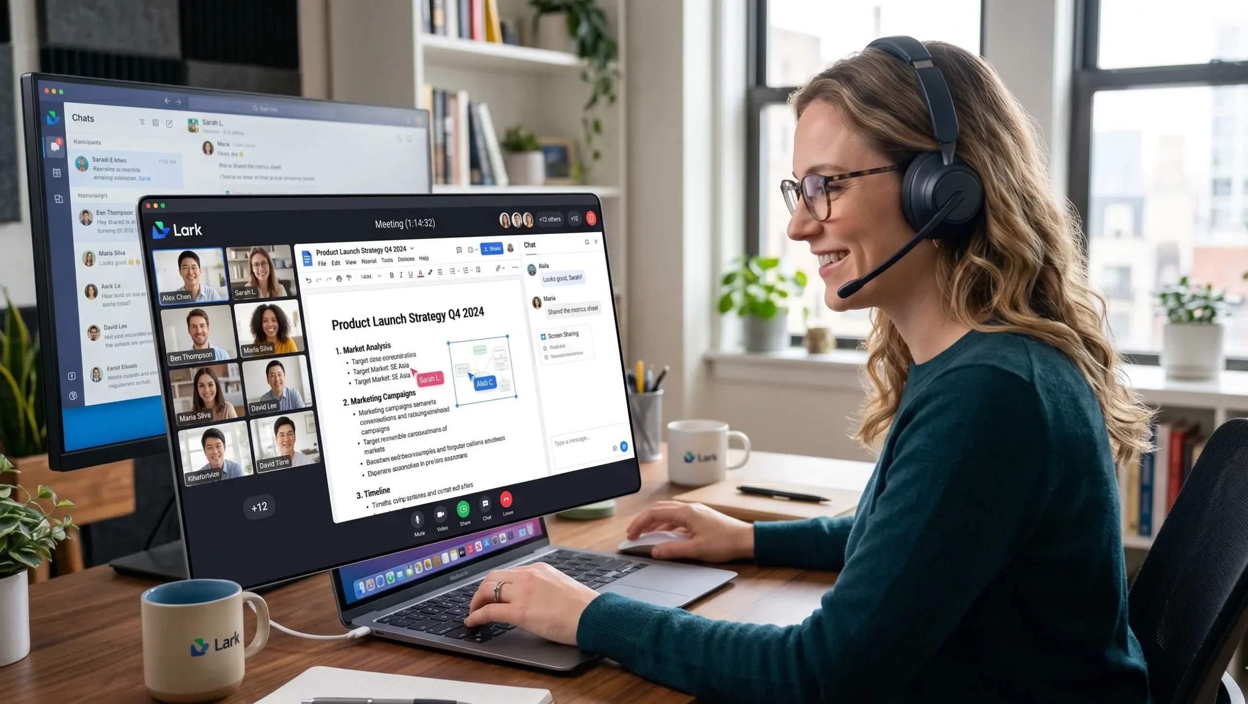 lark meeting online