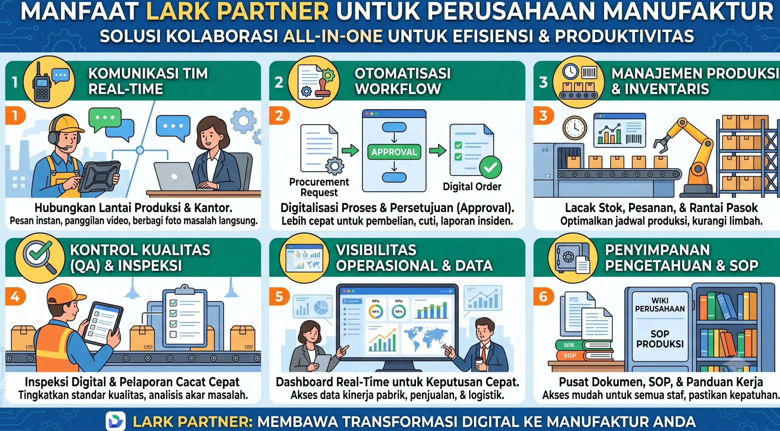 manfaat lark partner