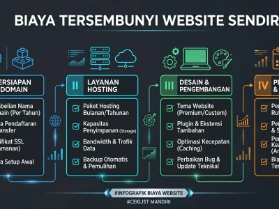 ceklis biaya web