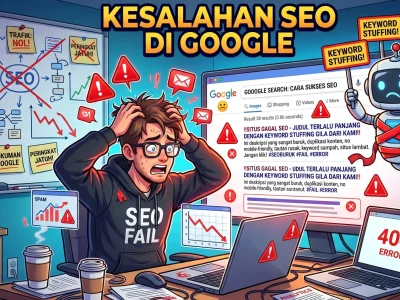 kesalahan seo